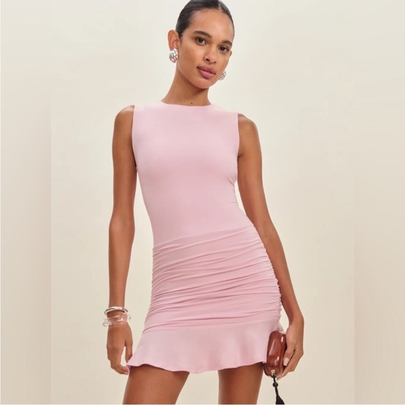 amelia ruched mini dress Amelia Ruched Mini Dress